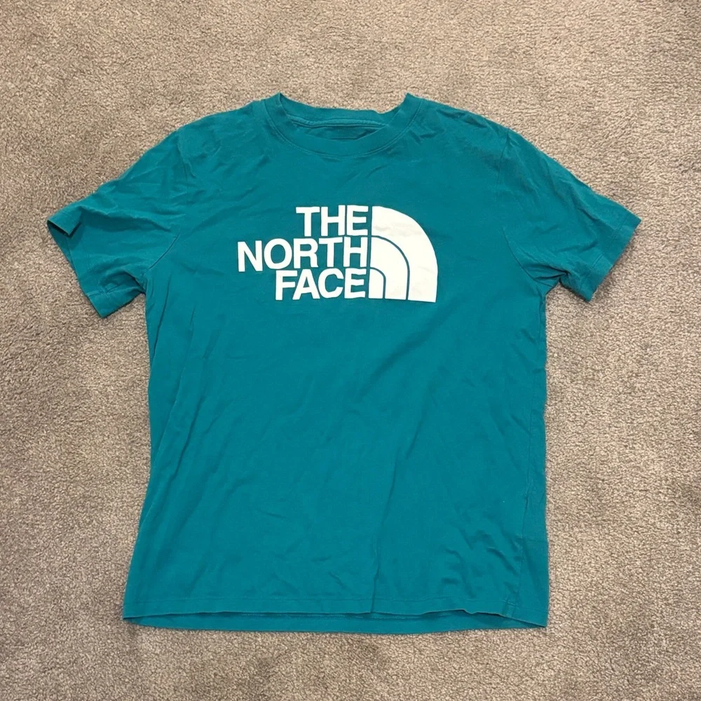 The North Face Women's Teal Short Sleeve Tee - Picture 2 of 4